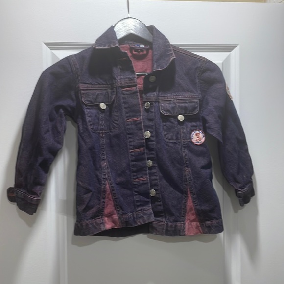 ♻️Fancy jeans jacket for girls - Picture 1 of 4